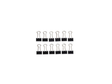 MAUL Pince double clip mauly 214, largeur: 13 mm, noir