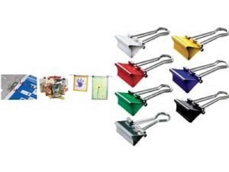 MAUL Pince double clip mauly 214, largeur: 13 mm, nickel