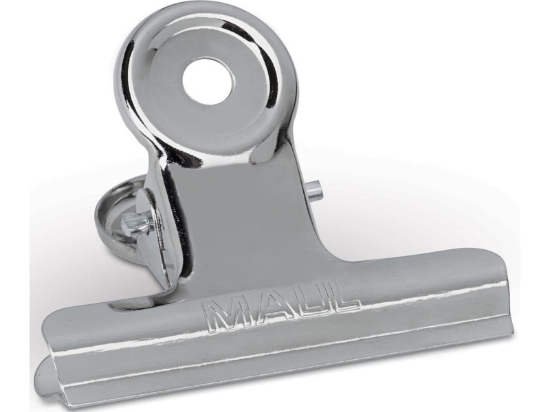 MAUL Pince-lettres en métal, couleur: nickel, largeur: 50 mm