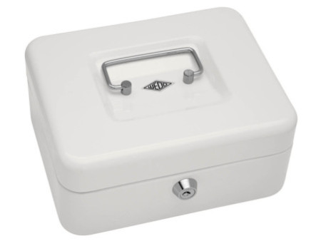 WEDO Caisse avec clip, (L)200 x (P)160 x (H)90 mm, blanc