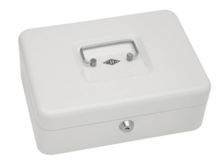 WEDO Caisse avec clip, (L)250 x (P)180 x (H)90 mm, blanc