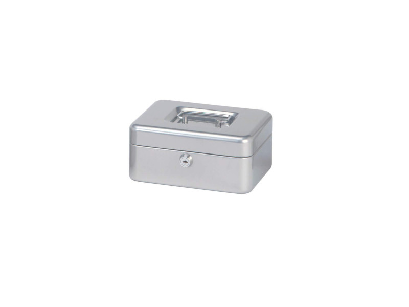 MAUL Caisse à monnaie, (L)200 x (P)170 x (H)90 mm, argent