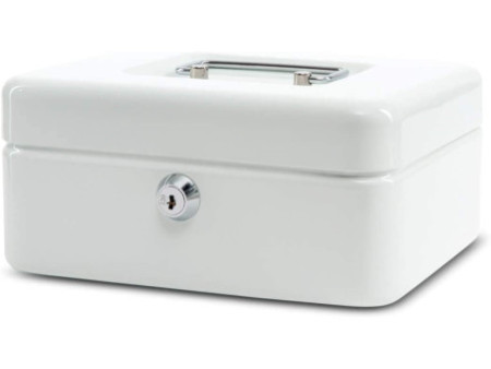 MAUL Caisse à monnaie, (L)200 x (P)170 x (H)90 mm, blanc