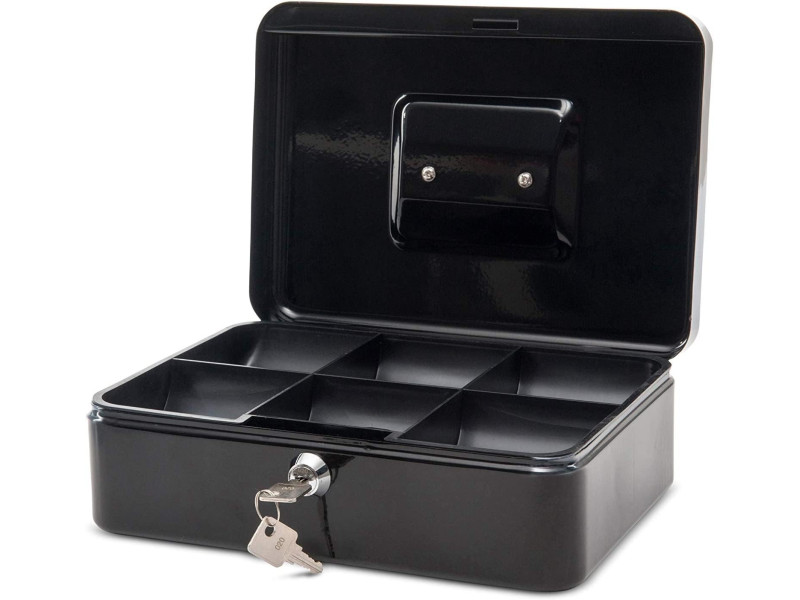 MAUL Caisse à monnaie, (L)250 x (P)191 x (H)90 mm, noir