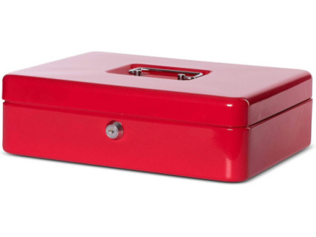 MAUL Caisse à monnaie, (L)300 x (P)245 x (H)90 mm, rouge