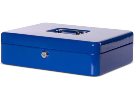 MAUL Caisse à monnaie, (L)300 x (P)245 x (H)90 mm, bleu