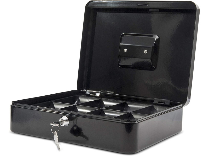 MAUL Caisse à monnaie, (L)300 x (P)245 x (H)90 mm, noir