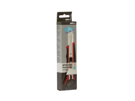 WEDO Cutter pro Auto-Load, lame: 18 mm, noir/rouge