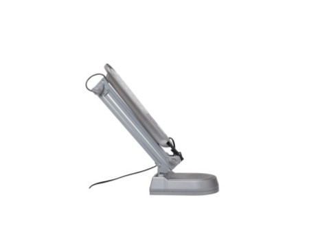 MAUL Lampe de bureau à LED MAULatlantic, socle, argent