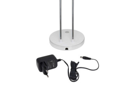 MAUL Lampe de bureau à LED MAULpuck, socle, blanc