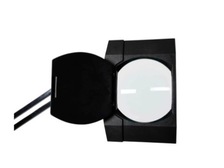 MAUL Lampe loupe à LED MAULvitrum, avec pince, noir