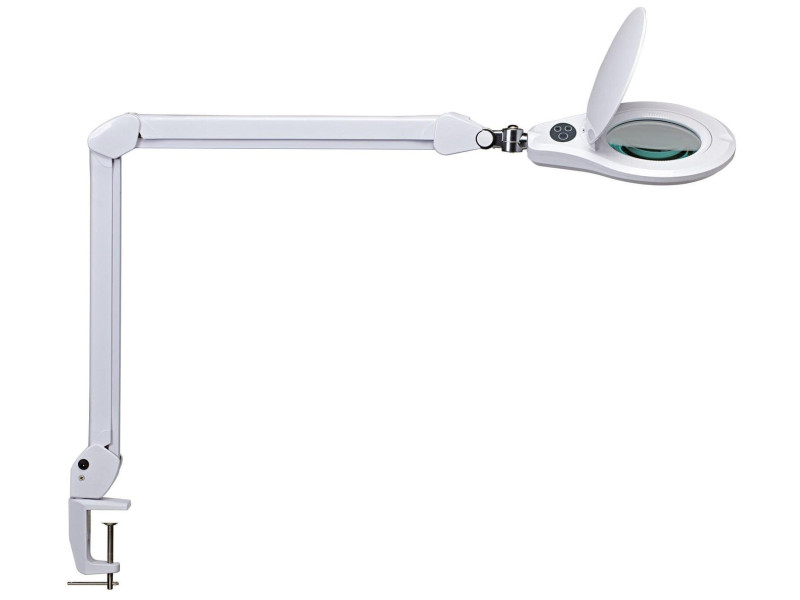 MAUL Lampe loupe à LED MAULsource, dimmable, blanc