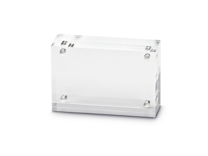 MAUL Cadre photo, (L)75 x (P)20 x (H)50 mm, transparent