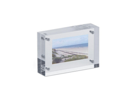 MAUL Cadre photo, (L)75 x (P)20 x (H)50 mm, transparent
