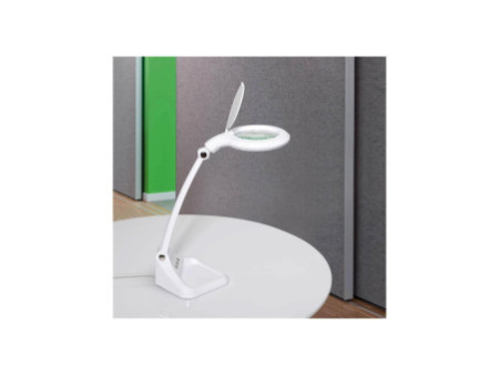 MAUL Lampe loupe à LED MAULiris, dimmable, blanc