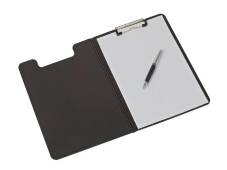 MAUL Porte-bloc à pince, A4, en plastique, noir