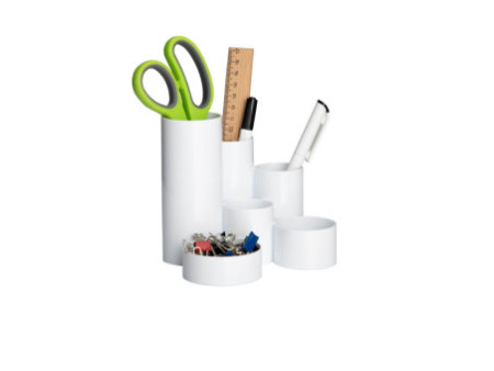 MAUL Pot à crayons MAULtubo, diamètre: 150 mm, blanc