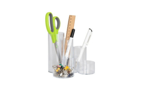 MAUL Pot à crayons MAULtubo, diamètre: 150 mm, transparent