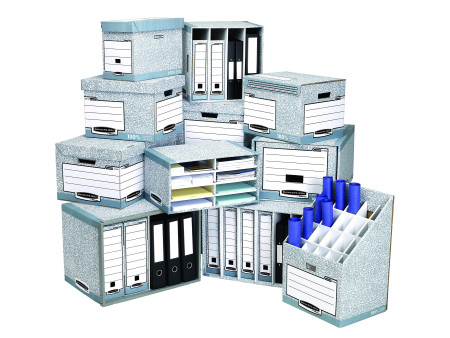 Fellowes BANKERS BOX SYSTEM boîte d'archives, (L)150mm, bleu