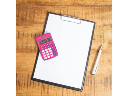 MAUL Calculatrice de bureau MJ 450, 8 chiffres, rose