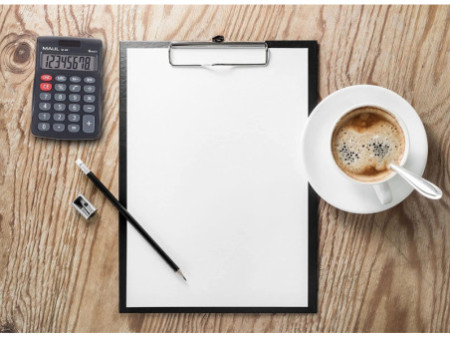 MAUL Calculatrice de bureau MJ 450, 8 chiffres, noir