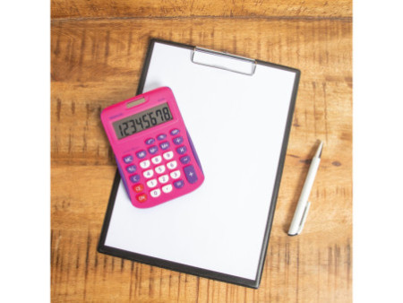 MAUL Calculatrice de bureau MJ 550, 8 chiffres, rose