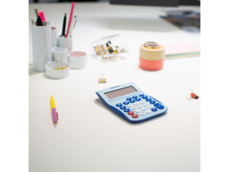 MAUL Calculatrice de bureau MJ 550, 8 chiffres, bleu clair