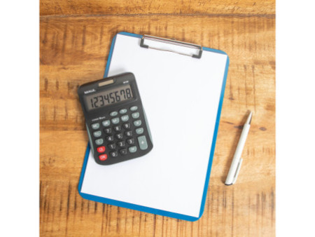 MAUL Calculatrice de bureau MJ 550, 8 chiffres, noir