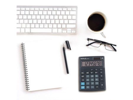 MAUL Calculatrice de bureau MC 8, 8 chiffres, noir