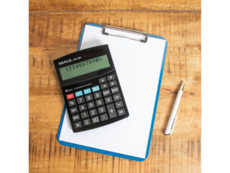 MAUL Calculatrice de bureau MTL 800, 12 chiffres, noir