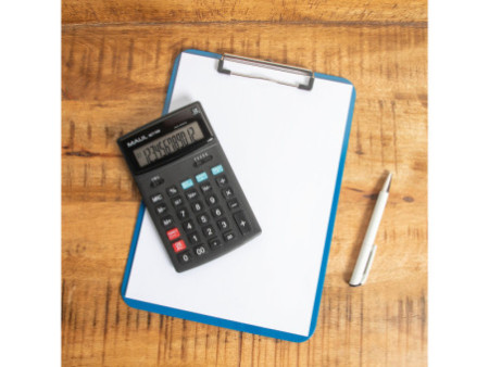 MAUL Calculatrice de bureau MCT 500, 12 chiffres, noir