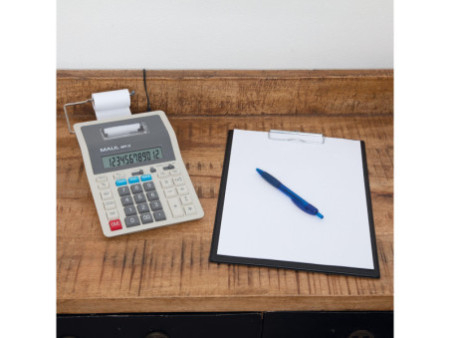 MAUL Calculatrice de bureau-imprimante printing MPP 32, gris