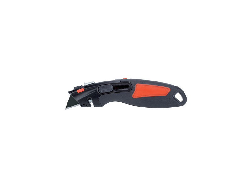 MAUL Cutter de sécurité MAULwork, lame: 18 mm, noir/rouge
