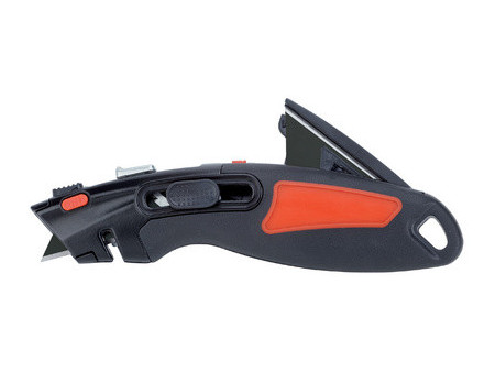 MAUL Cutter de sécurité MAULwork, lame: 18 mm, noir/rouge