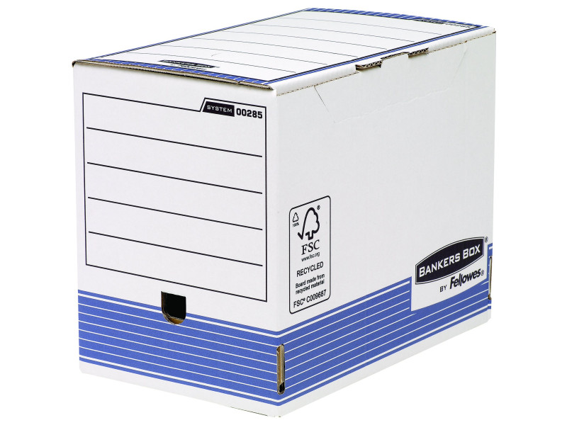 Fellowes BANKERS BOX SYSTEM boîte d'archives, (L)200mm, bleu