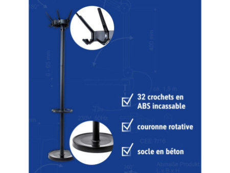 MAUL Portemanteau MAULcaligo, hauteur: 1.750 mm, noir
