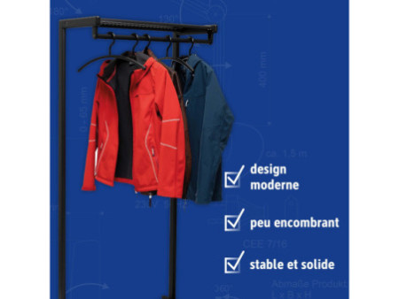 MAUL Vestiaire mobile MAULbolero, noir