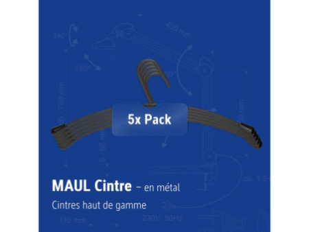 MAUL Cintre, en métal, noir