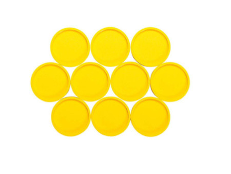 MAUL Aimant industriel, diamètre: 34 mm, jaune