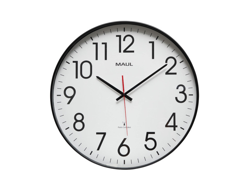 MAUL Horloge murale radiopilotée MAULclimb, diamètre: 470 mm