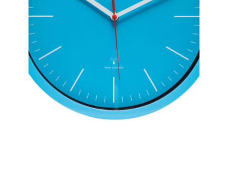 MAUL Horloge murale MAULjumb, diamètre: 305 mm, bleu