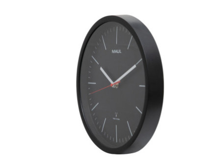 MAUL Horloge murale MAULjumb, diamètre: 305 mm, noir