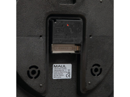 MAUL Horloge murale MAULjumb, diamètre: 305 mm, noir