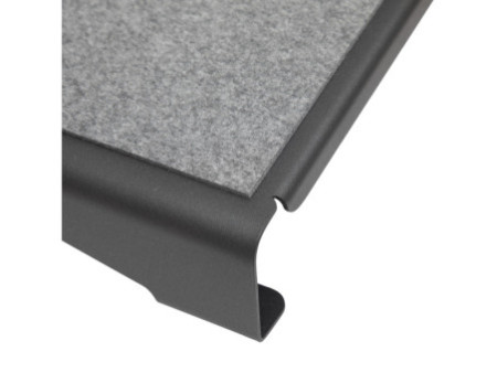 MAUL Repose-pieds MAULflair, métal, 400 x 300 mm, anthracite
