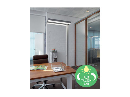 MAUL Lampadaire de bureau à LED MAULjuvis sensor, pince