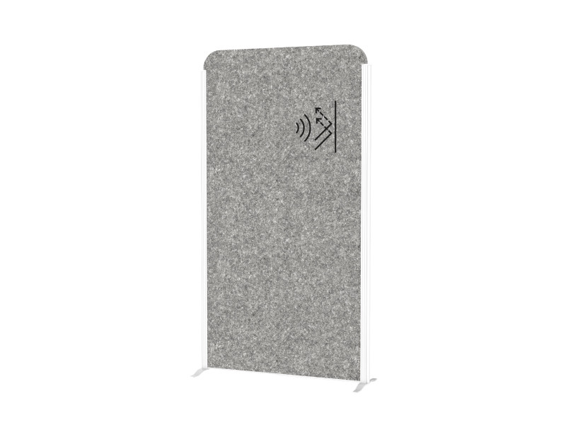 MAUL Système de cloison MAULcocoon, 1.000 x 1.800 mm, blanc