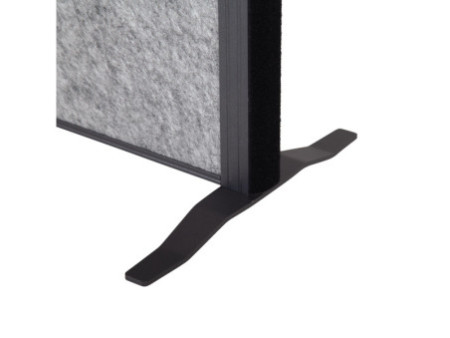 MAUL Système de cloison MAULconnecto, 3x acoustique gris