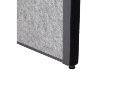 MAUL Système de cloison MAULconnecto, 3x acoustique gris