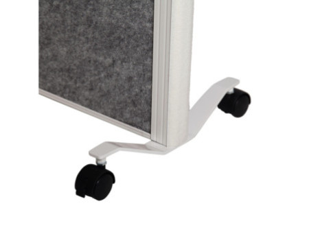 MAUL Système de cloison MAULconnecto, 3x acoustique gris