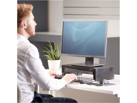 Fellowes Support pour écrans Designer Suites, noir